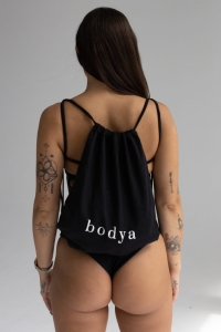 bodya czarny plecak materiałowy