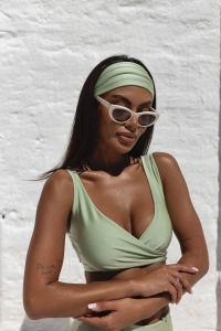bodya miętowa opaska do włosów