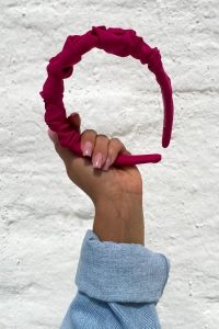 ozdobna opaska do włosów Corona różowa Rosa