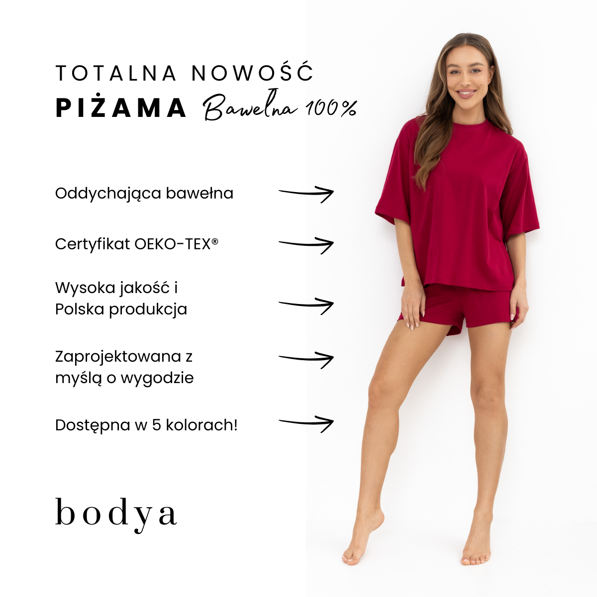 Piżama damska bawełniana