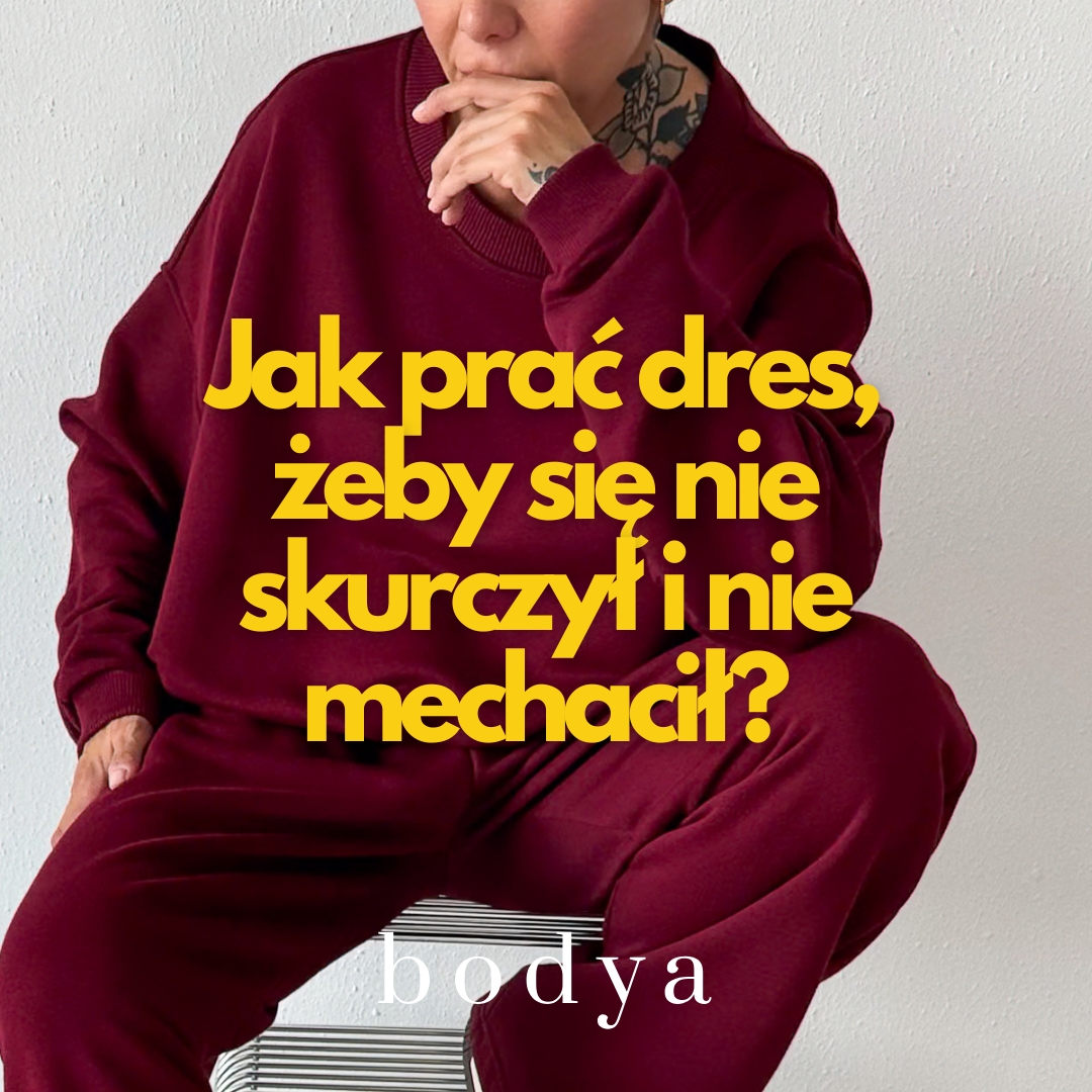 Jak prać dres, żeby się nie skurczył i nie mechacił?