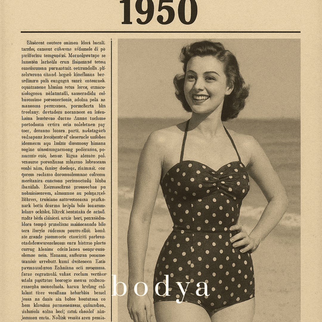 Stroje kąpielowe retro: Powrót do lat 50. i 60.